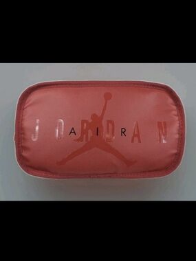 Jordan Red Travel Bag Toiletries Dopp Kit Clutch